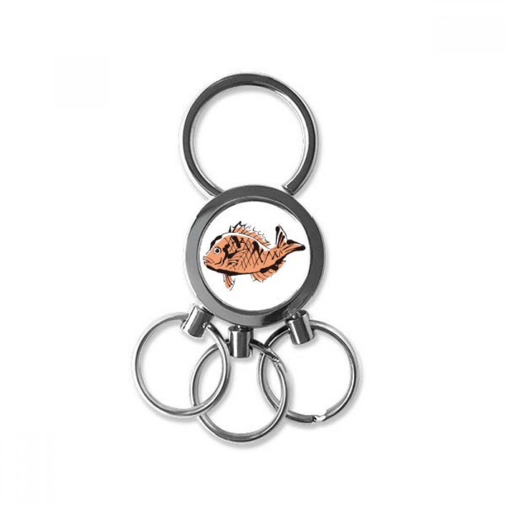 Porte-clés poissons mignon en métal, la meilleure idée cadeau originale pour vos proches