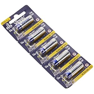 vinnic vinnic vin 23a lot de 5 piles alcalines 23 a l1028f