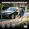 Aqara Camara Vigilancia WiFi Interior/Exterior G100, 2K, HomeKit Secure Video,Visión Nocturna a Color con Foco, Detección IA, Wi-Fi 6, Audio Bidireccional, Compatible con Alexa, Google, Blanco #5