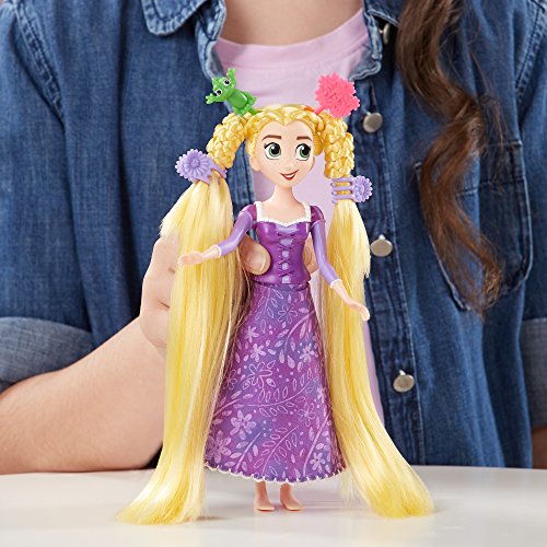 Hasbro Disney Rapunzel – Die Serie C1748EU4 Rapunzels durchgedrehter Frisurenspaß, Spielset – Bild 7