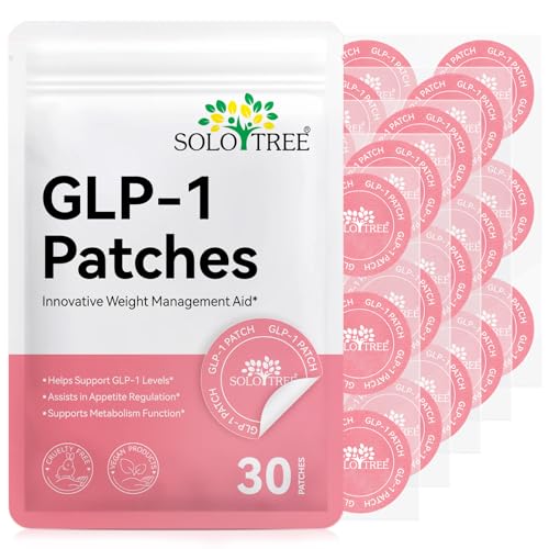Parches de GLP-1 para Pérdida de Peso - 30 Parches - Parches Adelgazantes para Mujeres y Hombres, Fórmula Vegetal, Seguros y Efectivos ﻿