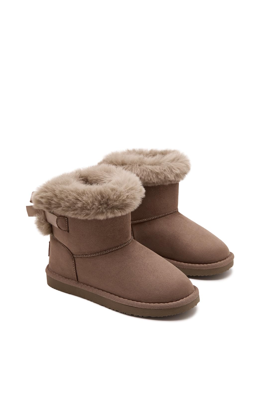 Conguitos - Botas australianas para niña de invierno con pelo interior cálido y suave. Botines cómodos fáciles de poner, forrados para el frío, ideales para uso diario