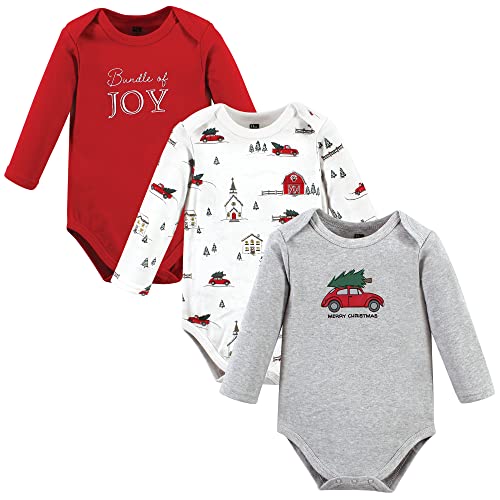 Image of Hudson Baby Unisex Baby Cotton Bodysuits