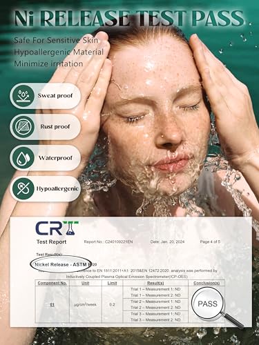 Jstyle 14K Gold Nose Rings for Women Men - 20G Stainless Steel Nose Rings Hoops L Shaped Studs Hypoallergenic Nostril Piercings Jewelry Helix Cartilage Daith Tragus Sleeper Earrings Gold/Silver2