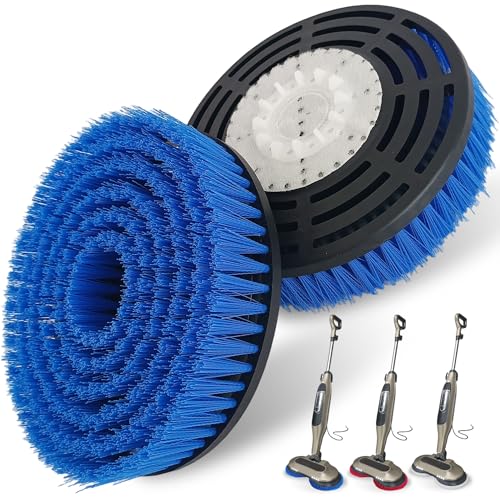 2 Pack S7001 Upgraded Mop Pad Replacement Brush Heads for