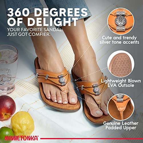 Minnetonka Women's Silverthorne 360° and Silvie Ornamented Sandals3