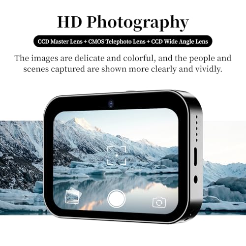 Cámara digital 4K con pantalla táctil 3 pulg para niños miniatura 2