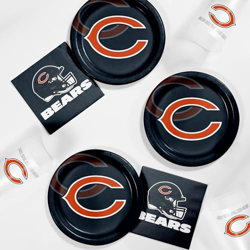 Trendware Chicago Bears Tailgating Kit, 48 ct