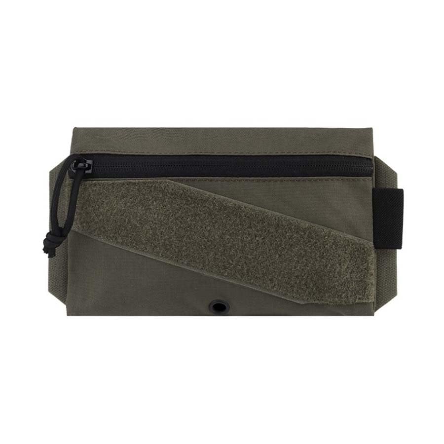 Tactical Sticky Admin Pouch with Loop Panel Utility Snack Pouch Tool Storage Bag for Tactical Vest Chest Rig