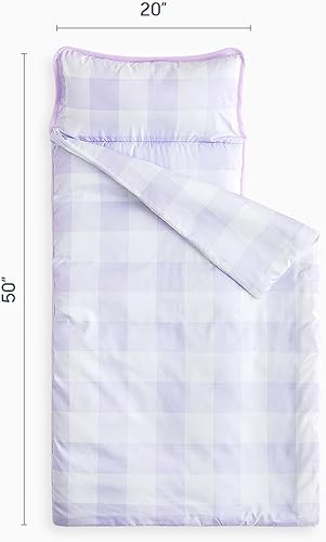 Miniatura 2 de Wake In Cloud - Toddler Nap Mat with Pillow and Blanket, for Kids Boys Girls Ages 3 Plus in Kindergarten Daycare Preschool, Roll Up Sleeping Bag,