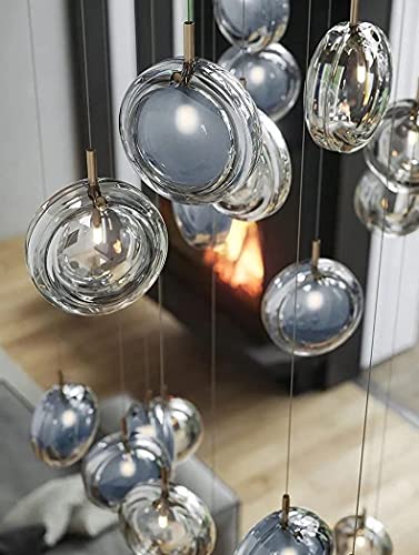Concepteur de restaurant moderne lustre en verre raffiné YangRy pour projet chic - 2