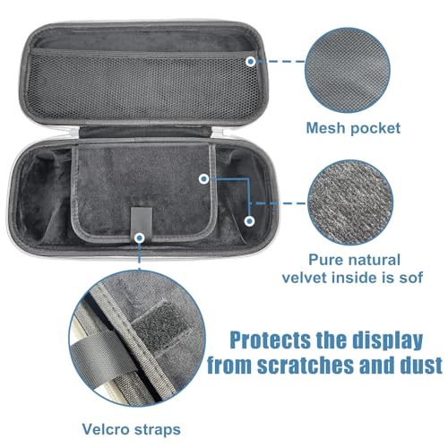 YAMTO Portable Carrying Case fits for PS5 Portal Remote Player, Hard Shell Protective Travelling Han