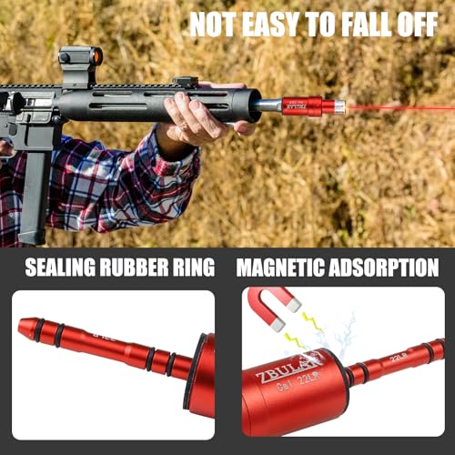 Image of ZBULAR 3rd Dry Fire Training System,Portable Glass Fiber Digital Laser Target Compatible with Laser Strike System Most of Training Cartridges 9mm /22lr for Practive Type-C Charging, LED Display