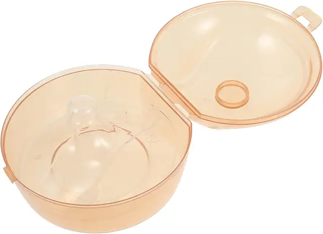 UTHCLO 2pièces Coussins Allaitement Silicone Transparent Ajustables - Coque pour Allaitement