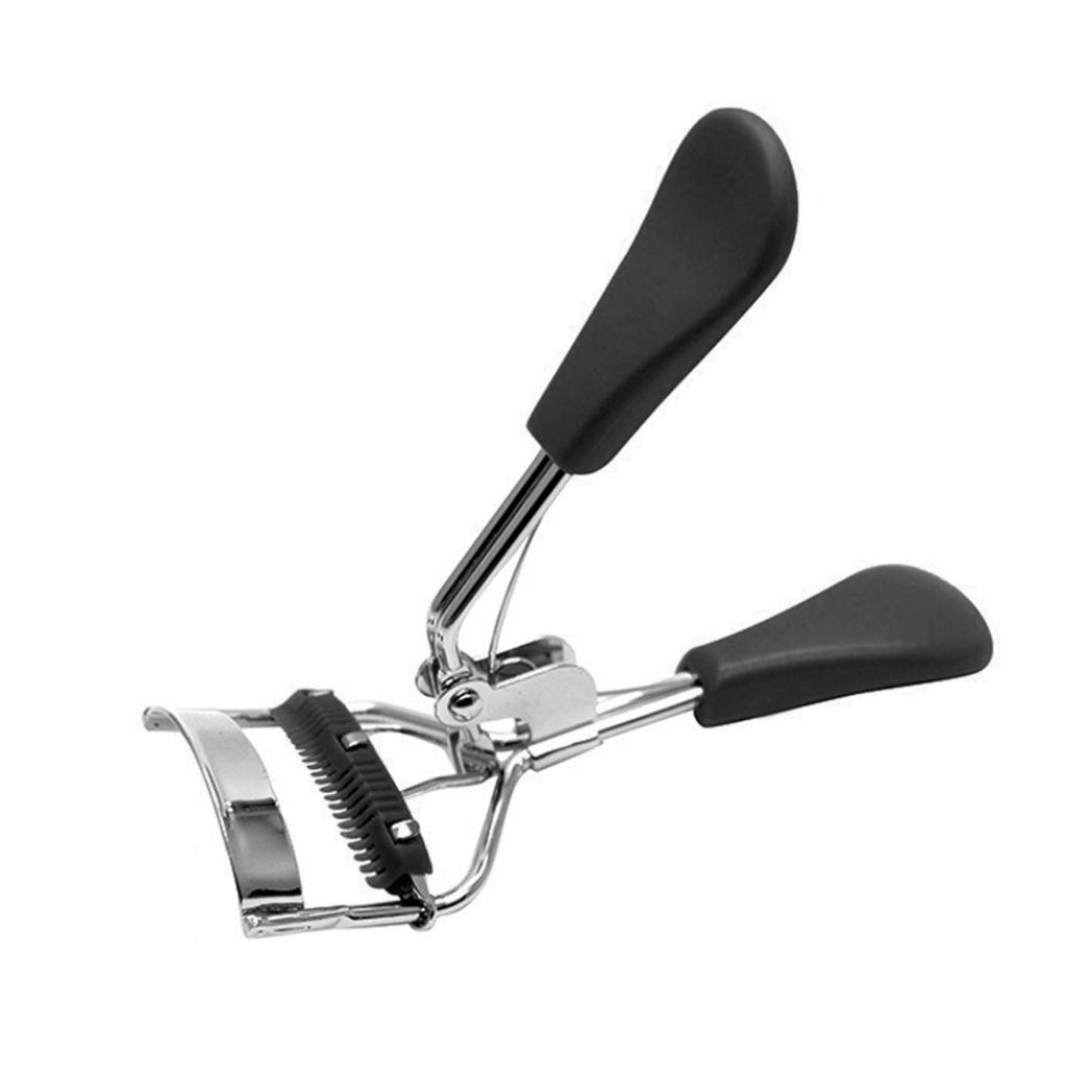 Bodhi2000 Rizador de pestañas con peine Clip Beauty Eye Lash Herramienta de rizado
