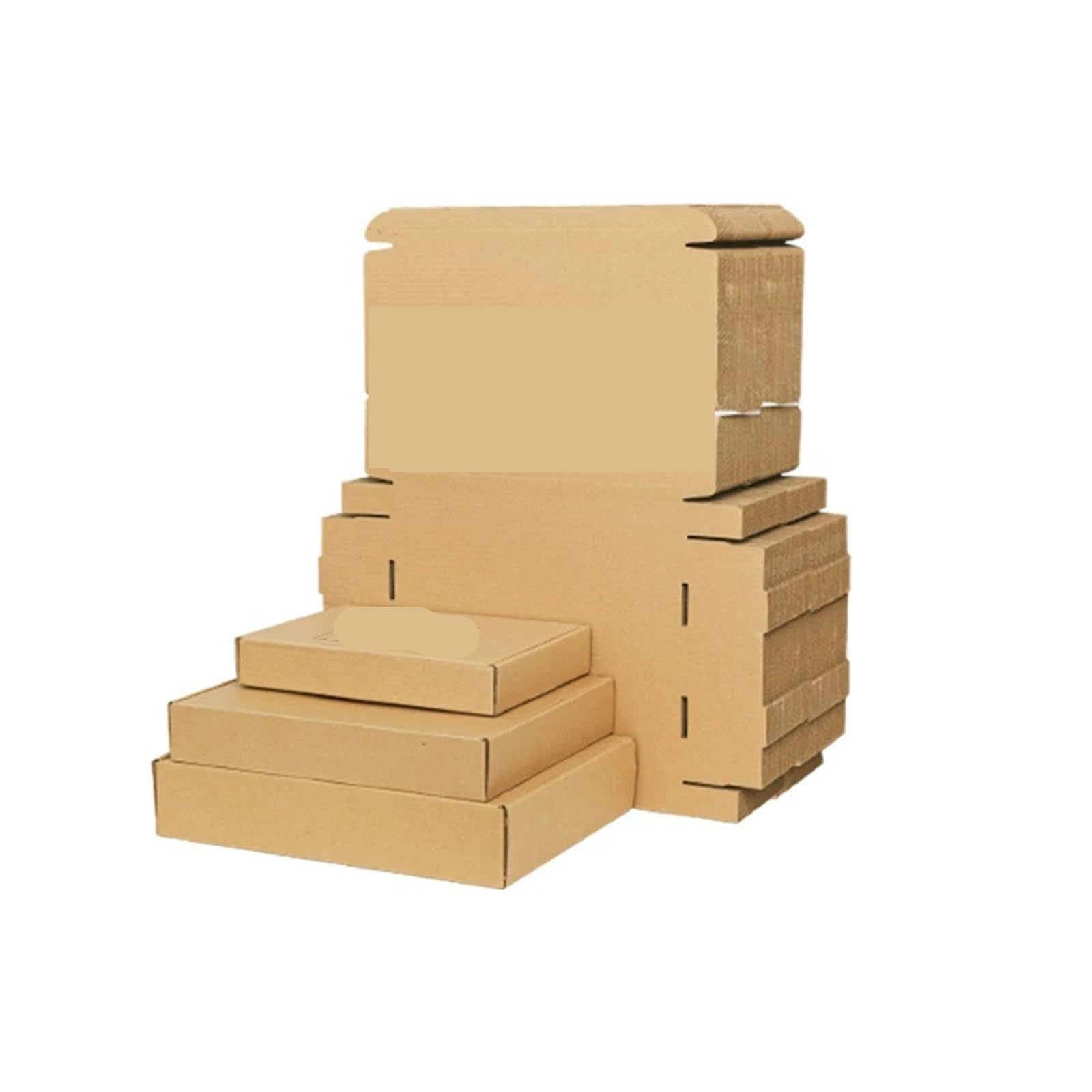 20PCS Reinforced Logistics Shipping Packaging Airplane Boxes For Jewelry And Holiday For Mailer, Shipping(15x15x5cm)