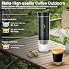 Machine à Café Portable BIZOI - Fonction Espresso, Compatible Capsules Et Café Moulu - Rechargeable USB - Pour Voyage, Bureau