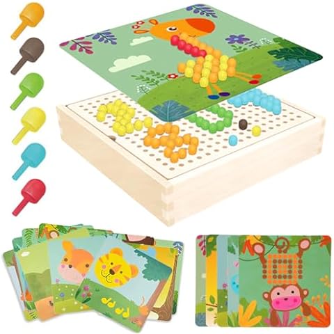 Yuragim Jeu de mosaïque en bois thumbnail