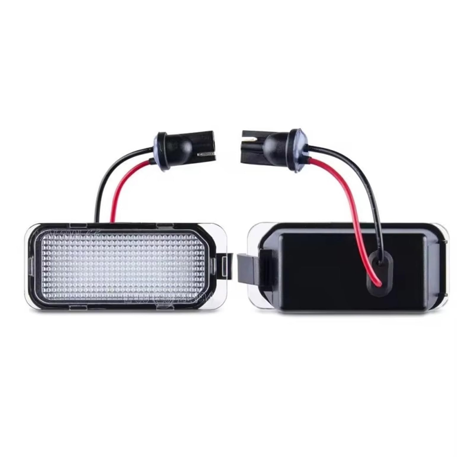 Luz placa matrícula LED Ford Ranger Explorer solución a bombillas fundidas y luz amarilla 7