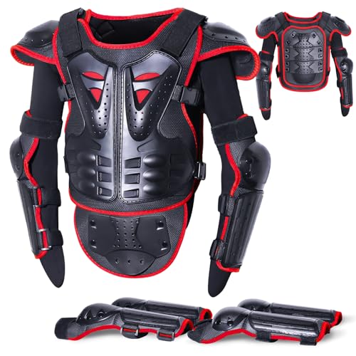 StarknightMT Upgraded Kids Motorcycle Armor Suit Teen Dirt
