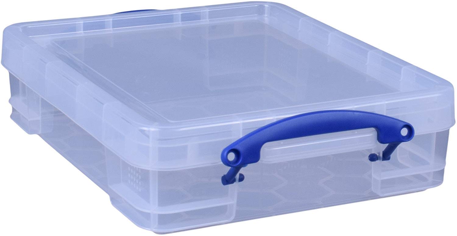Really Useful Box 3 x 11 Liter - 456 x 356 x 120 mm - transparent