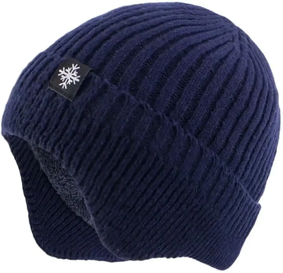Gorro Touca Térmica Masculina e Feminino Inverno com Forro Interno Peluciado Gorro Quente, Elástico e Confortável – Estilo e Proteção no Frio