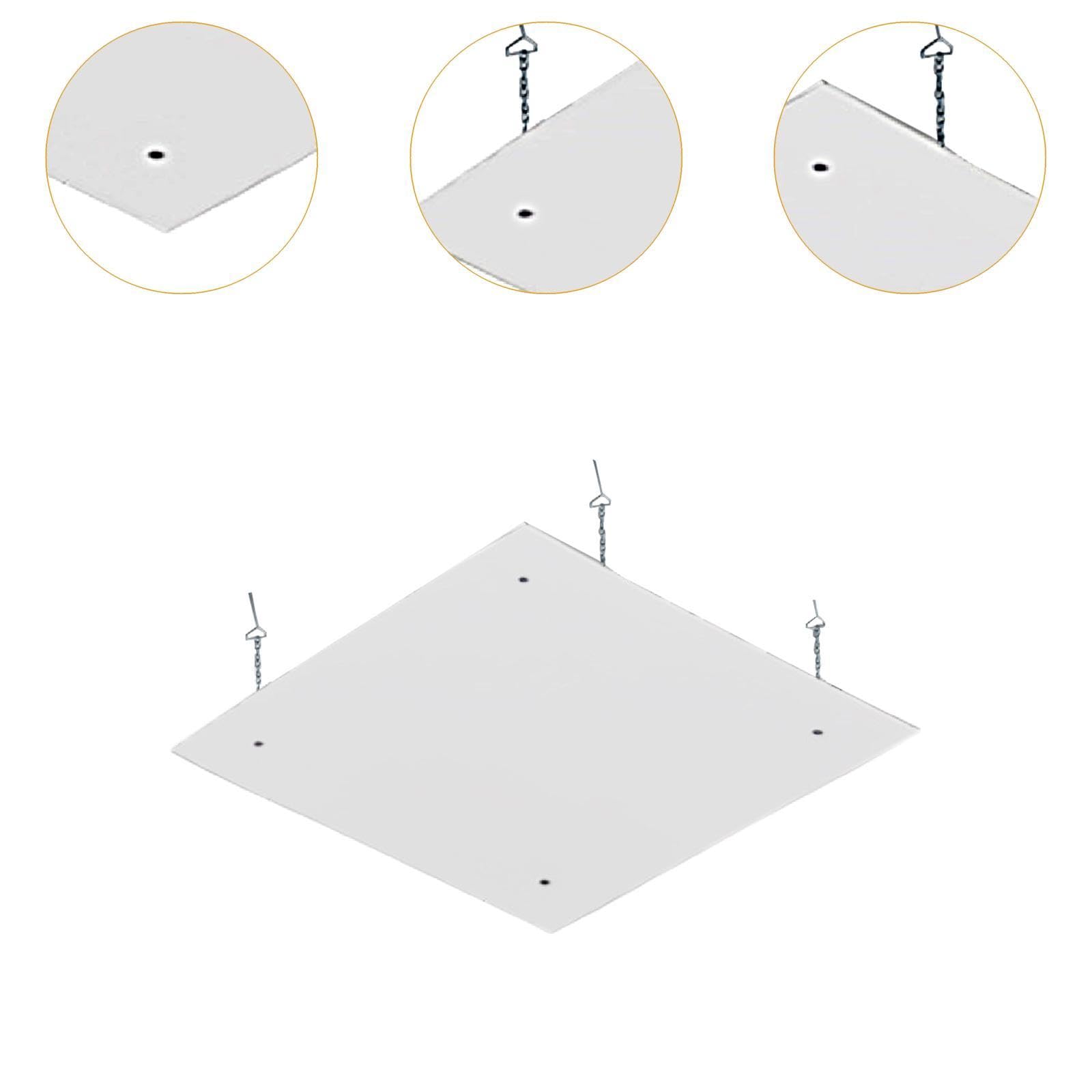 Generic Deflettore Antivento per Bocchette di Uscita Dell'aria per Impianti di Climatizzazione Centralizzati, Impedisce Le Correnti D'aria Dirette in, 40cm X 40cm