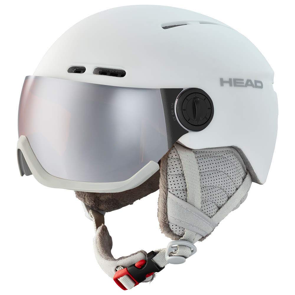 Skihelm Snowboardhelm Ski Snowboard Helm - HEAD Queen - Farbe: schwarz - mit Visier - Damen