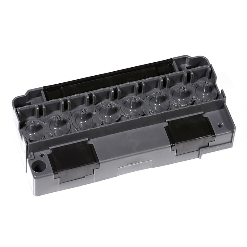 DX5 Manifoldio de solvente de la impresión DX5 MUTOH MIMAKI ALLWIN Eco Solvente Plotter Impresoras DX5 Solvente Adaptador DX5 F186000 Tapa del Cabezal de impresión
