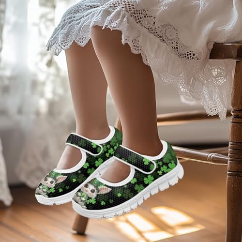 BIGCARJOB Girls Mary Janes Sneakers Little Girls Casual School Uniform Shoes Children Athletic Gym Shoes Mary Janes Shoe2