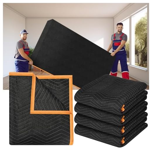 Aliceset Extra Large Moving Blankets Set