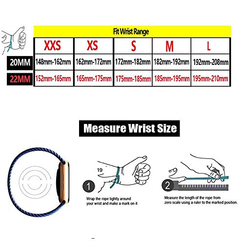 Image of Stretchy Braided Solo Loop Band Compatible For Samsung Galaxy watch 3 45mm /Galaxy Watch 46mm Band 22mm Elastic Sport Watch Strap Woven Band For Huawei Watch 2 Classic