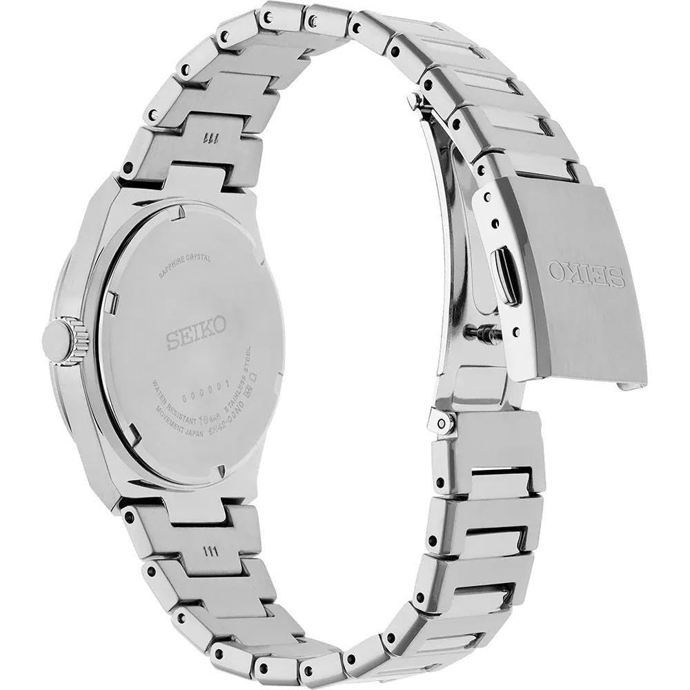 Seiko Reloj Analógico para Mujeres de Cuarzo con Correa en Acero Inoxidable