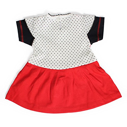 Image of Pari Baby Girl Cotton Frock Size 1, 2 & 3 (Age 0-3 Months)