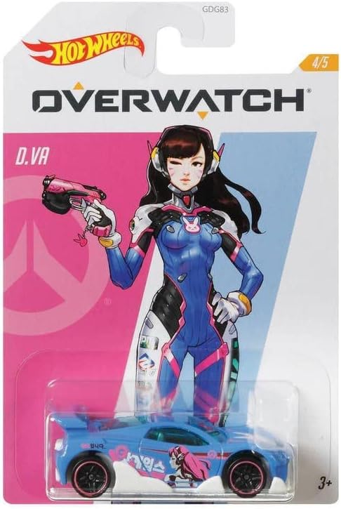 Hot Wheels 2020 Overwatch 1:64 Scale Diecast #4/5 D.Va MS-T Suzuka