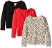 Limited Too Girls' 3 Pack: Long Sleeve Tee Shirts