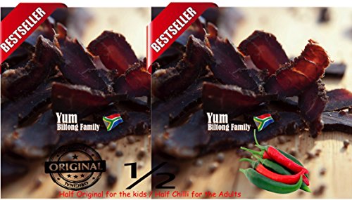 Biltong Mix 500g Original y 500g Suave a Caliente Cover