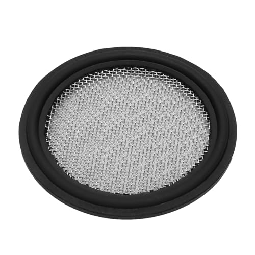 Image of DERNORD 2 Pack 1.5 inch Sanitary Tri-Clamp Gasket Buna-N (NBR) w /Stainless Bonded Type Screen 30 Mesh