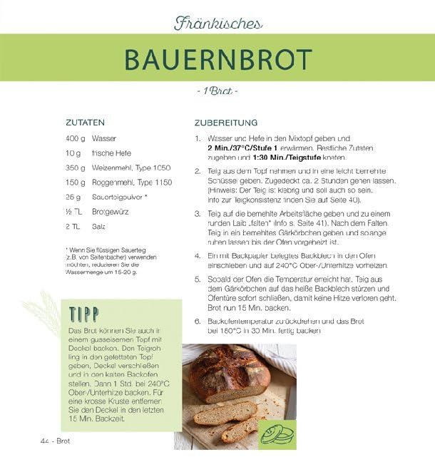 Das große Buch vom BROT BACKEN: mit dem Thermomix