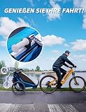 Laufrad Fahrrad Halterung Fahrradträger für Thule Chariot 2017-2023 Sport, Cross, Cab, Lite 2 bis 14 Zoll max. 20 kg - Kinder Fahrradanhänger