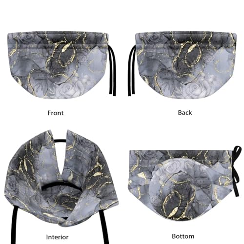 Image of Grey Rose Tea Cosy Insulation and Keep Warm, Durable Scratches-Proof Insulated Teapot Cover for Home Kitchen Table Hotel, Table Decorative Tea Cosy