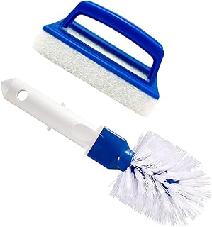 FONDOTIN 2 Pçs Piscinas Piscina Canto Escova Escova De Limpeza De Piscina Escovas De Piscina Para Limpeza De Paredes De Piscina Purificador De Piscina Para Piscinas Inground Removedor De