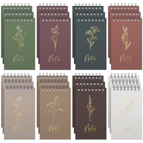 Petits blocs-notes lignés de 7,6x12,7 cm parfaits pour rester organisé au bureau