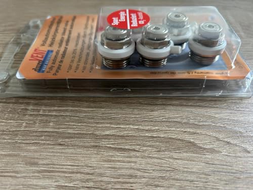 duroVENT Automatischer Heizkörper-Entlüfter im 5er-Set, für 1/2-Anschluss (Vollautomatischer)