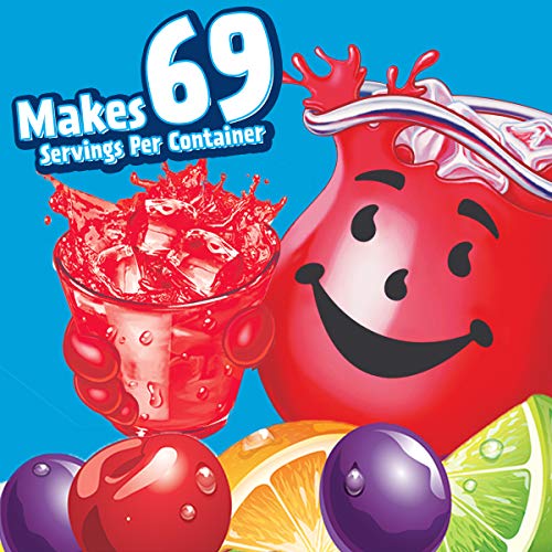 Image of Kool-Aid Caffeine Free Jumbo Tropical Punch Sweetened Powdered Drink Mix 1 Count 63 oz Canister
