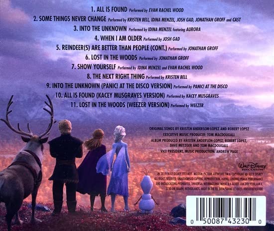 Vista 2 de Frozen 2 (The Original Soundtrack) CD
