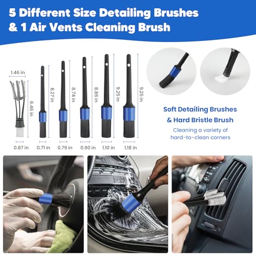 PIMEKOY 17Pcs Car Wash Kit