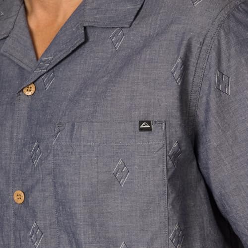 REEF Men's Harold Short Sleeve Button Up Camp Shirt - image 5