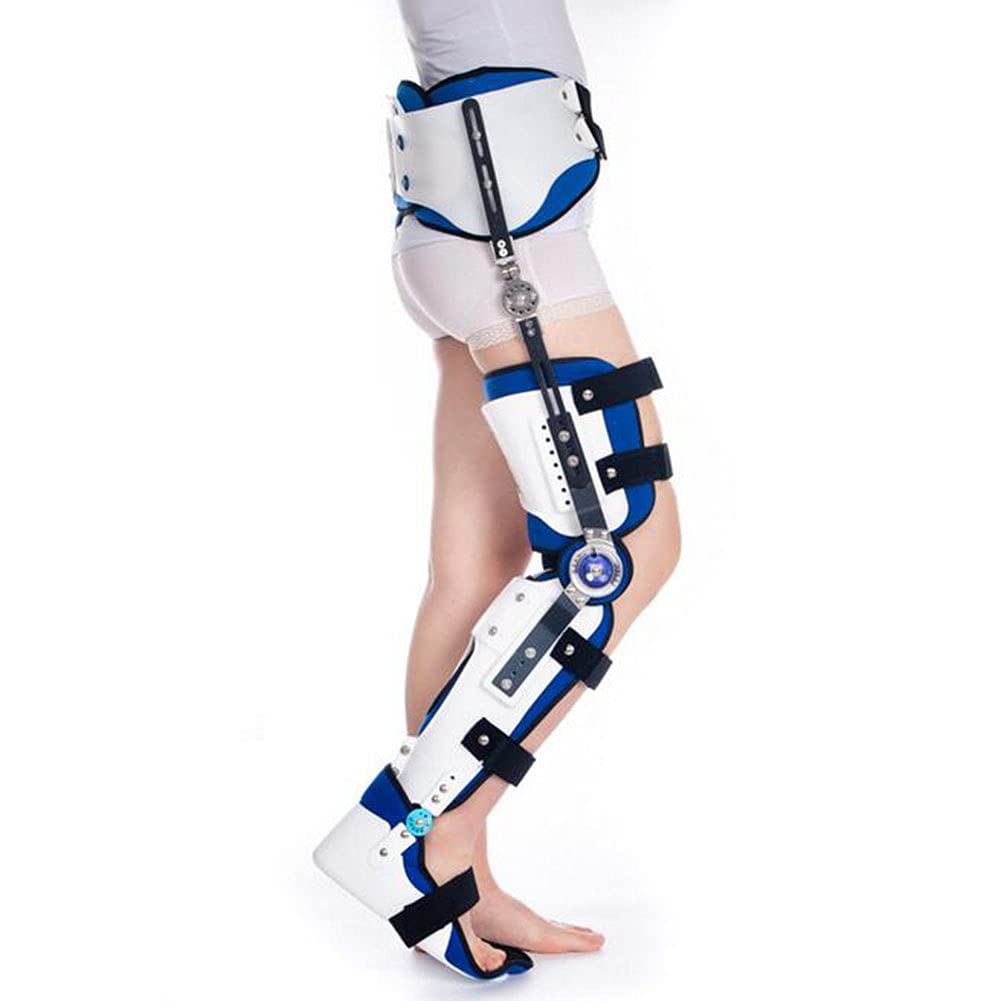 Buy TWFJEL Postop Hip Ankle Foot Knee Brace Hinged Hip Stabiliser