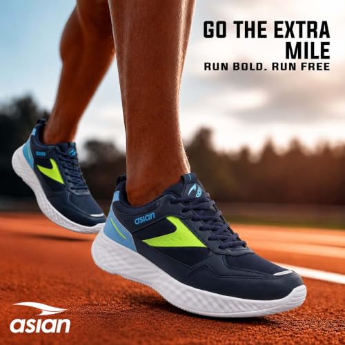 Image of ASIAN Toofan-05 Men's Running Shoes | Breathable Mesh, Soft Cushion Sole, Durable Grip, Lightweight Shoes for Daily Use
